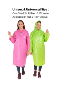 Silpaulin Star™ All-Weather Rain Poncho (Unisex, Pack of 3) - Image 4