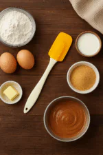 FlexiMix™ Silicone Spatula – 4-Piece Non-Stick, Heat-Resistant Kitchen Essentials Set by RuliaRams, ideal for cooking & baking.