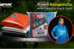 Silpaulin Star™ All-Weather Rain Poncho (Unisex, Pack of 3) - Image 6