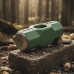 Humma MicroStrike 1 lb hammer head, compact forged steel tool for precision masonry, carpentry, and construction work