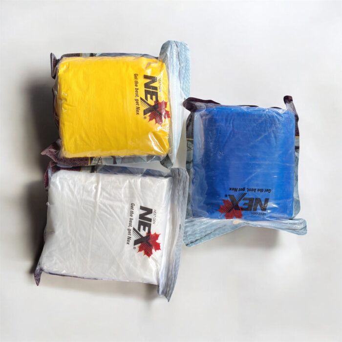 RainShield Nex unisex reusable poncho pack of 3 – waterproof rain protection
