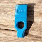 Reno Basuli hammer head set of two, forged steel, durable tool for masonry, stone cutting, and chiseling