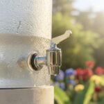Rajshree stainless steel jar cock tap for water dispensers and filter jars — durable leak-proof metal tap with smooth flow