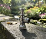 ZET AquaPress push cock water-saving tap — durable press tap for bathrooms, washbasins and public water areas designed to reduce water wastage