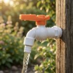 Duraflow Heavy Plastic Tap with Brass Thread – Set of 2