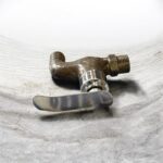 Iron Tap with Steel Polished Slider Handle – Set of Two - Image 3