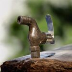 Iron Tap with Steel Polished Slider Handle – Set of Two - Image 2