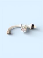 Kankhal Long Neck PVC Water Tap for Garden and Outdoor Watering, White Rust-Free Long Neck Tap for Hose Connection and Car Washing