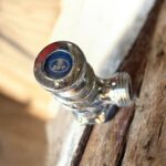 ZET AquaPress push cock water-saving tap — durable press tap for bathrooms, washbasins and public water areas designed to reduce water wastage