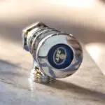 ZET AquaPress push cock water-saving tap — durable press tap for bathrooms, washbasins and public water areas designed to reduce water wastage