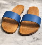 Traditional Devi Charan Paduka set of two placed in a home mandir, symbolizing divine footsteps for daily puja, temple rituals, and spiritual worship.