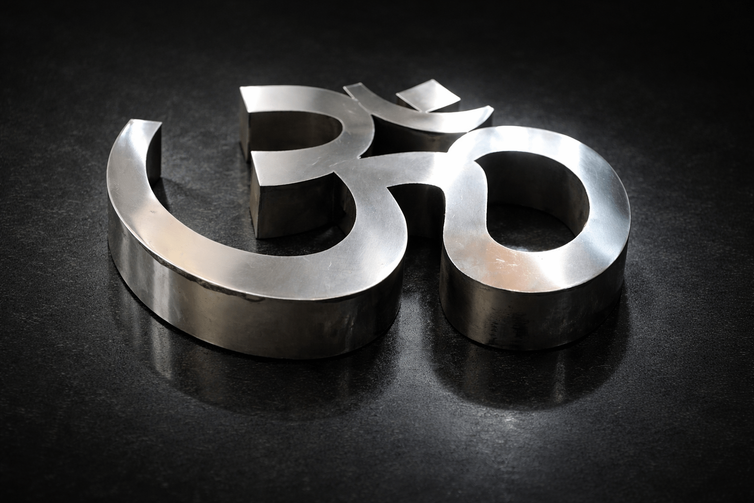 A premium steel Om Shanti wall accent designed for modern homes. Blending sacred symbolism with elegant minimal design, it enhances peace, positivity, and contemporary interiors. Available in 8”, 10”, and 12” round sizes.