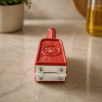 Premium Plastic Lemon Squeezer Set of 2 with 7.5 inch manual hand press juicers for lemons and limes kitchen use.