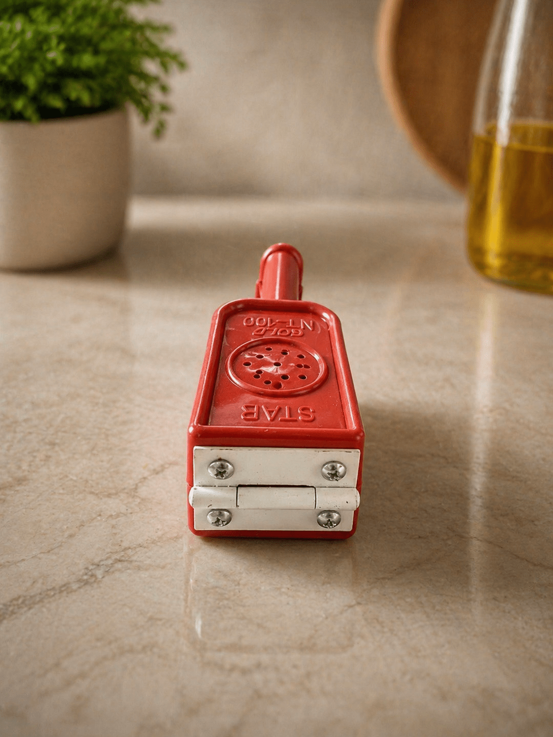 Premium Plastic Lemon Squeezer Set of 2 with 7.5 inch manual hand press juicers for lemons and limes kitchen use.