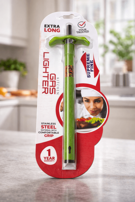 Supreme Fine kitchen gas lighter set of 2 extra long 8.5 inch stove lighter for daily gas stove ignition