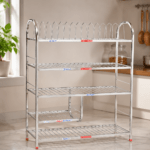 SteelNest 4-Tier Utensil Rack 31x30 Inch