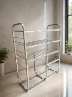 SteelNest Elite Kitchen Rack 30x24 Inch | Premium Stainless Steel Dish Drying & Storage Organizer