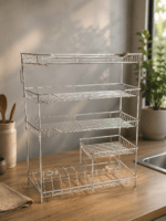 SteelNest Fixed SS Utensil Stand 30x24