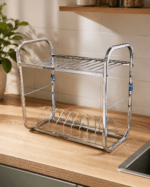 DryMate Stainless Steel Kitchen Rack 18 x 15 inches stand