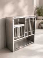 Premium stainless steel sheet rack with modern space-saving design for organizing kitchen utensils and storage essentials in modular kitchens.