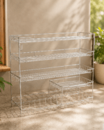 SteelNest Fixed SS Utensil Stand 30x36