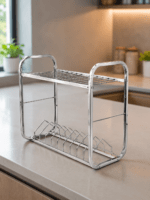 DryMate Stainless Steel Kitchen Rack 18 x 15 inches stand - Image 2