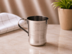 Mayur Gold Silver Line Belly Design Cup Set of 3 – 250 ml Each