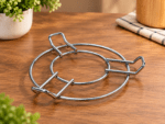 Ruliarams Multipurpose Stainless Steel Kitchen Utility Stand – Set of 2 | Pot, Utensil & Tabletop Stand