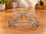 Ruliarams Multipurpose Stainless Steel Kitchen Utility Stand – Set of 2 | Pot, Utensil & Tabletop Stand