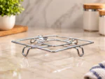 Stainless Steel Hot Utensil Table Stand | Patila, Bhagona & Kadai Stand