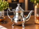 DHARA New Charminar Pot – Silver | Premium Stainless Steel Tea Server